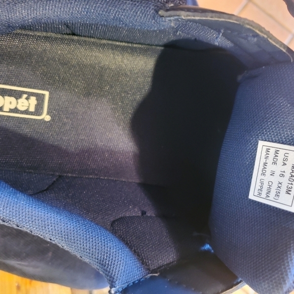 Propet Stability X-trap Blue Walking Adjustable Closure Athletic Sz 16XX Sneaker - Picture 9 of 9